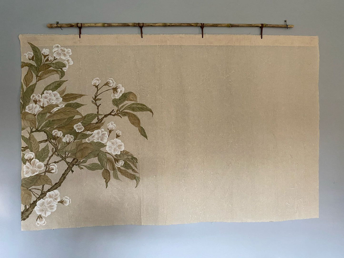 Obra "Níspero en Flor"