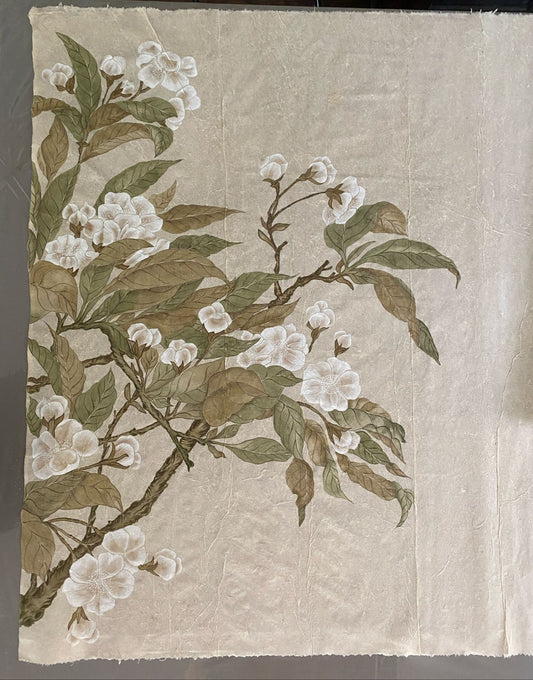 Obra "Níspero en Flor"
