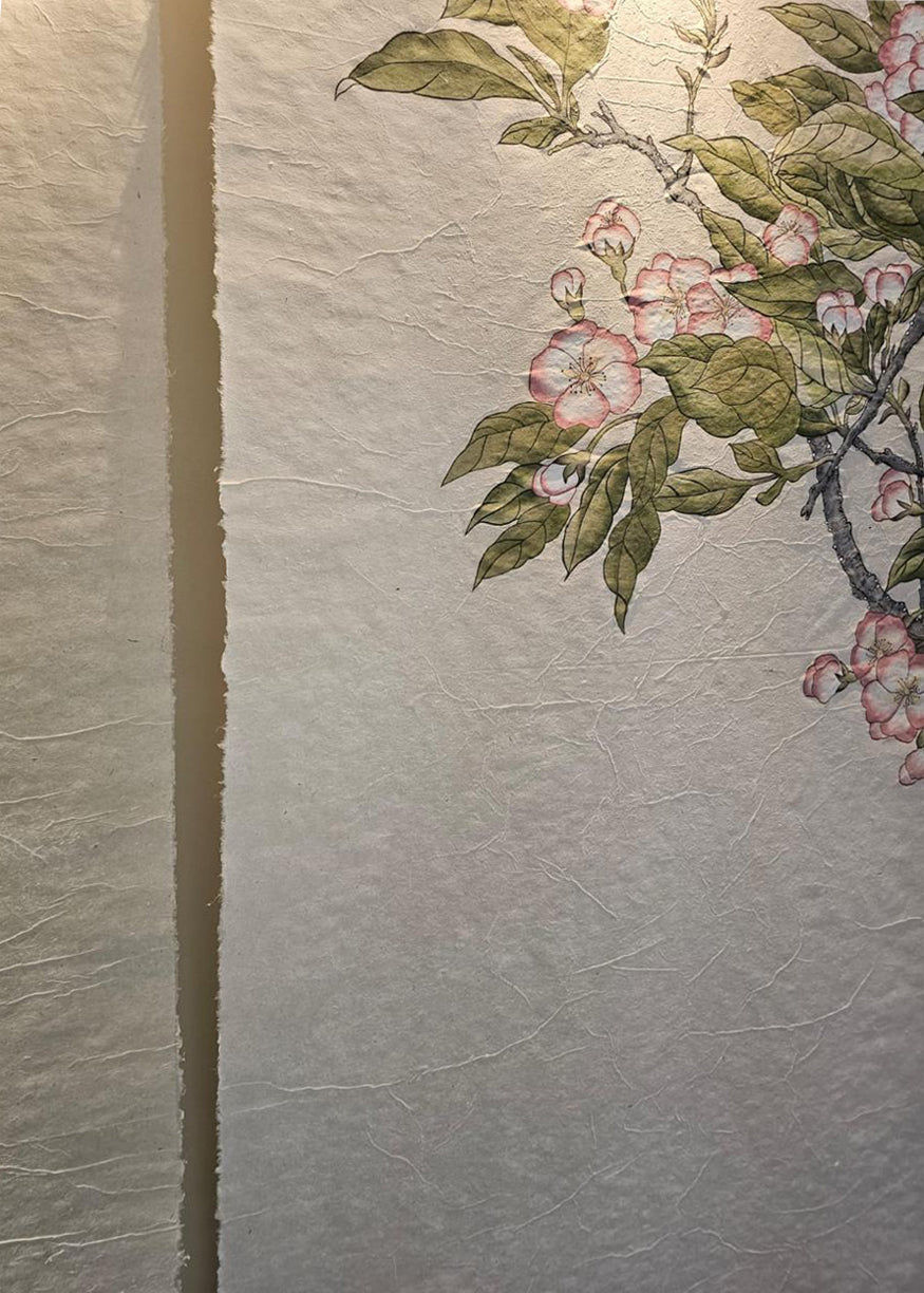 Obra Tríptico "Jardin"