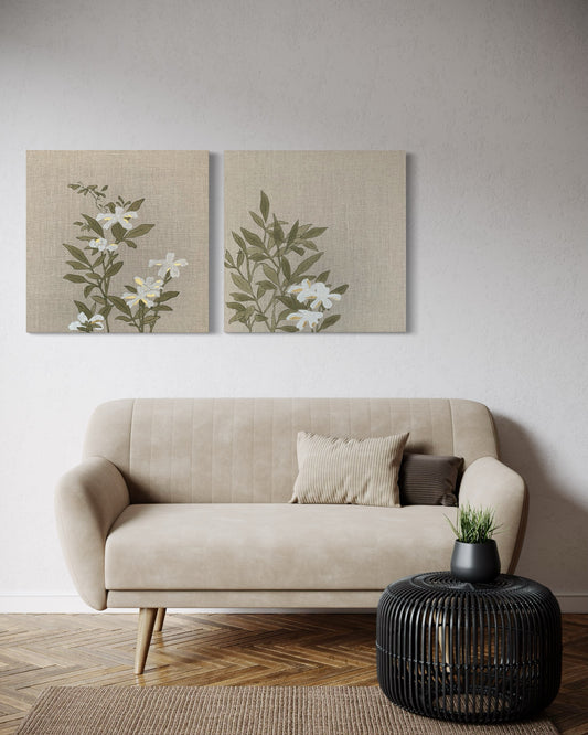 Obra "Flores Blancas"
